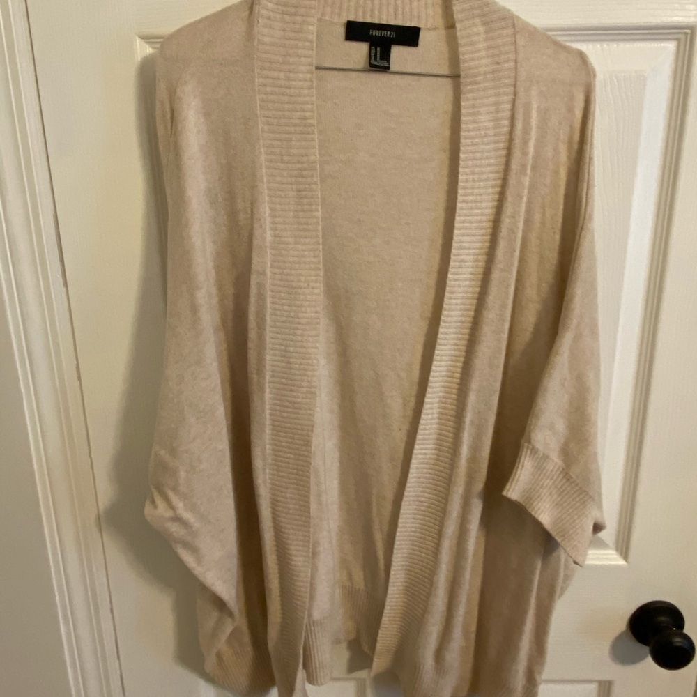 Tan Cardigan